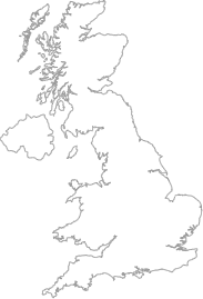 map showing location of Abune-the-Hill, Orkney Islands