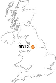 map showing location of BB12
