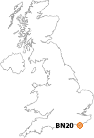map showing location of BN20