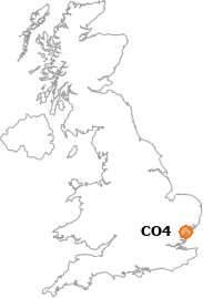map showing location of CO4