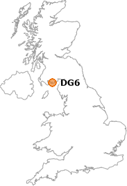 map showing location of DG6