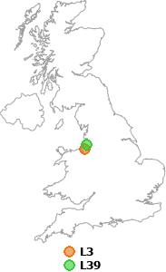 map showing distance between L3 and L39