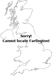 map showing location of Farlington, North Yorkshire