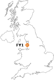 map showing location of FY1