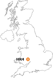 map showing location of HR4