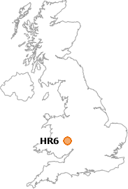 map showing location of HR6