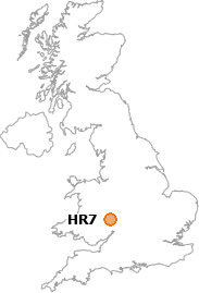 map showing location of HR7