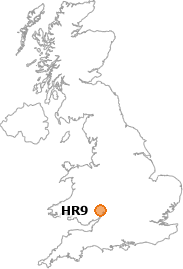 map showing location of HR9