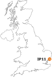 map showing location of IP11