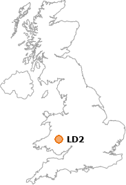 map showing location of LD2