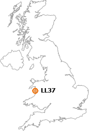 map showing location of LL37