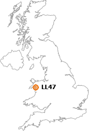 map showing location of LL47