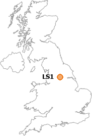 map showing location of LS1