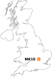 map showing location of MK10