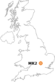 map showing location of MK2