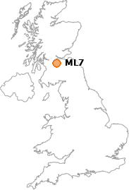 map showing location of ML7