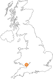 map showing location of Newport, Newport