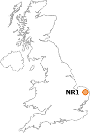 map showing location of NR1