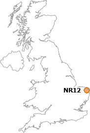 map showing location of NR12