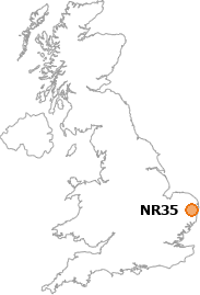 map showing location of NR35