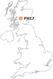 map showing location of PH17