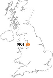 map showing location of PR4