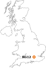map showing location of RG12