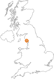 map showing location of Sand Side, Cumbria