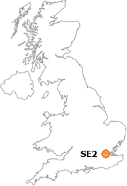 map showing location of SE2