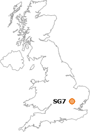 map showing location of SG7