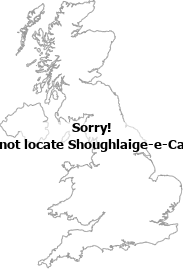 map showing location of Shoughlaige-e-Caine, Isle of Man
