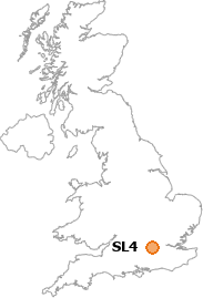 map showing location of SL4