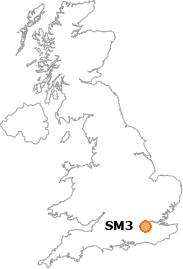 map showing location of SM3