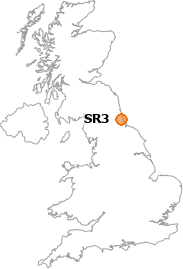 map showing location of SR3