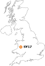 map showing location of SY17