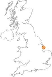 map showing location of Thorpe, Lincolnshire