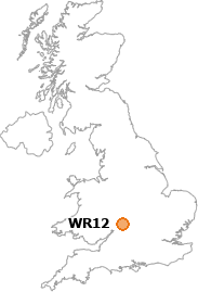 map showing location of WR12