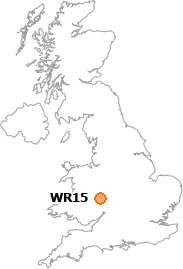 map showing location of WR15