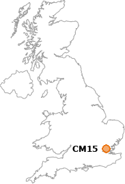 map showing location of CM15