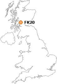 map showing location of FK20
