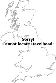 map showing location of Hazelhead, Aberdeen City