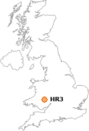 map showing location of HR3