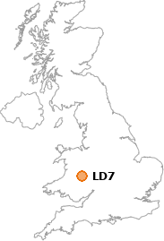 map showing location of LD7