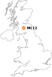 map showing location of ML12