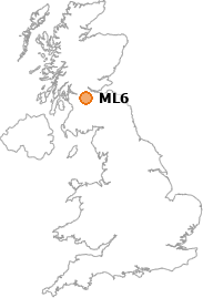 map showing location of ML6