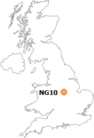 map showing location of NG10