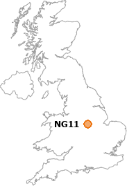 map showing location of NG11