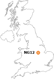 map showing location of NG12