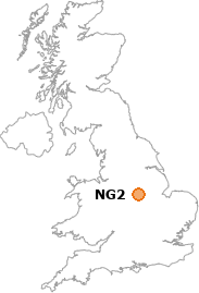 map showing location of NG2