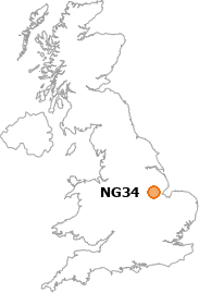 map showing location of NG34